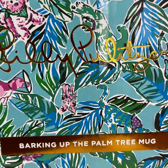 Lilly Pulitzer "Barking Up the Palm Tree" Mug - New in Box - Picture 6 of 11